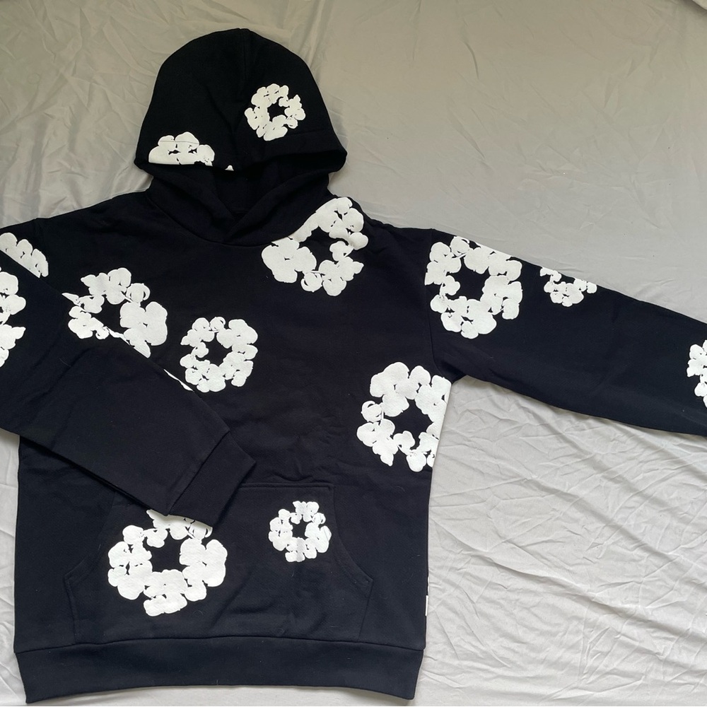 Denim Tears The Cotton Wreath Sweatshirt Black